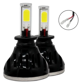 

1Set*factory price auto lighting M41 H11 H4 car LED headlight bulbs with OEM