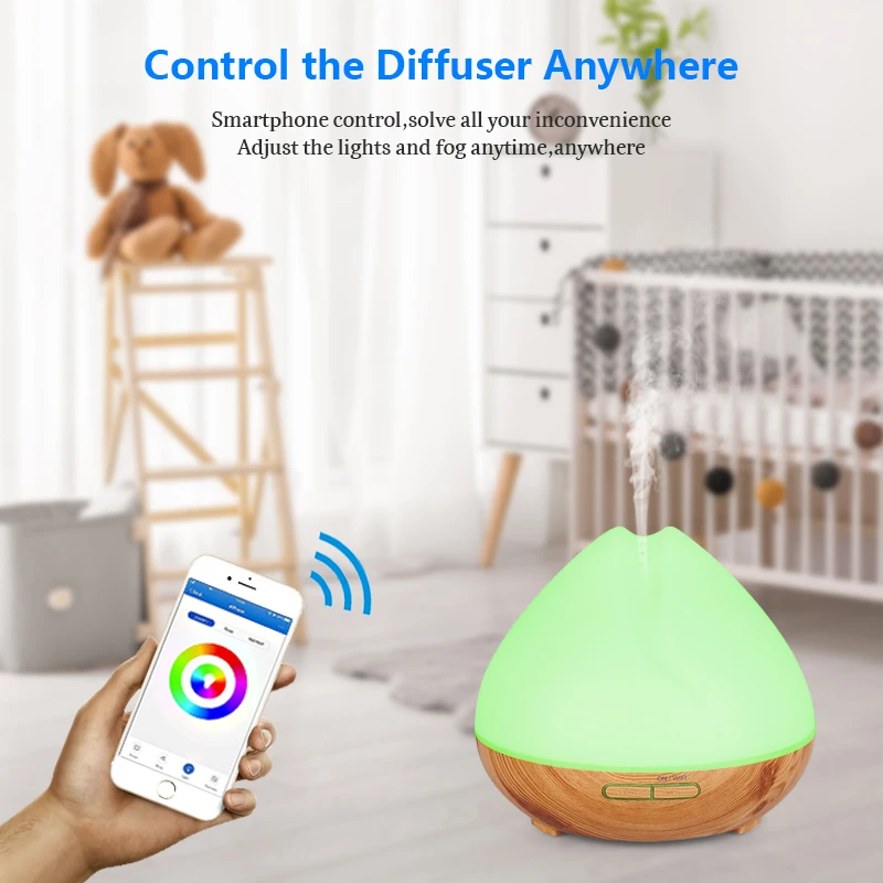 Alexa tuya controle inteligente vida umidificador com