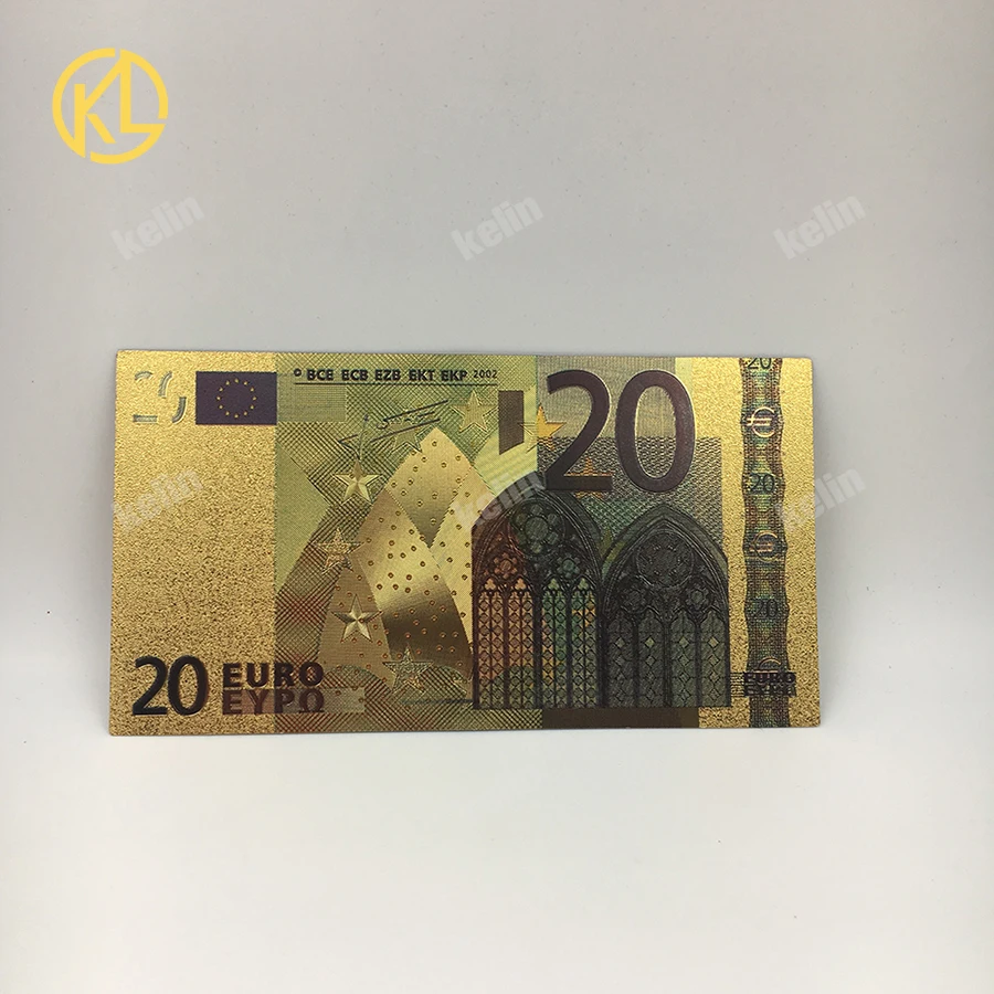 7 шт./лот, антикварная имитация goldsouvenir, евро деньги, Евро 5, 10, 20, 50, 100, 200, 500, на Рождество, Год, украшения и подарки