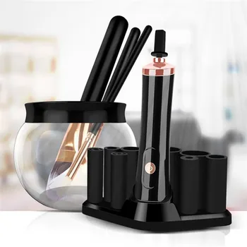 

1PC Electric Makeup Brush Cleaner & Dryer Set Convenient Silicone Make up Brushes Washing Cleanser Cleaning Tool Machine