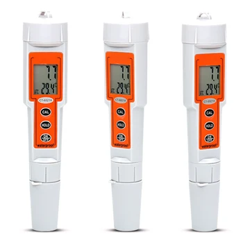 

PH Meter Pen Waterproof Digital 0.0-14.0 pH LCD Aquaculture Temperature Water Quality Tester Portable Precise Acidimeter