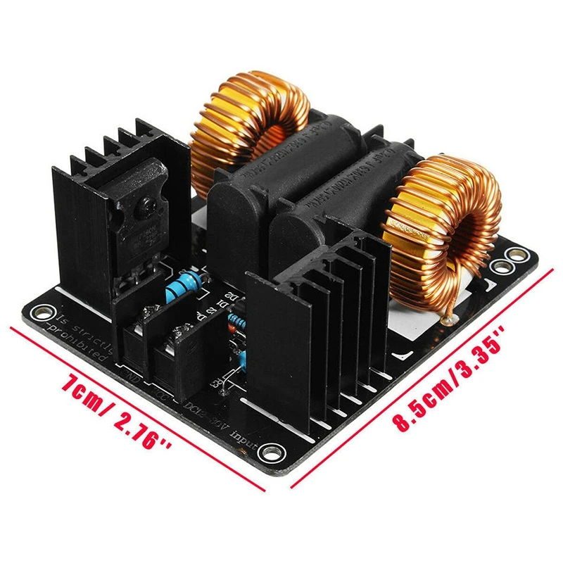 Горячая Распродажа 1000W 20A ZVS плата низкого напряжения нагревательный модуль