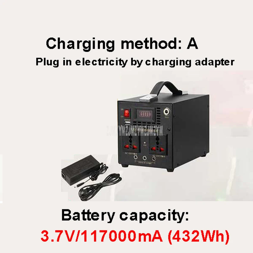 117000mAh A 78000mA/117000mA источник питания для хранения энергии 500 Вт Выход переменного тока наружный портативный генератор солнечной энергии аварийный резервный внешний аккумулятор - Цвет: 117000mAh A