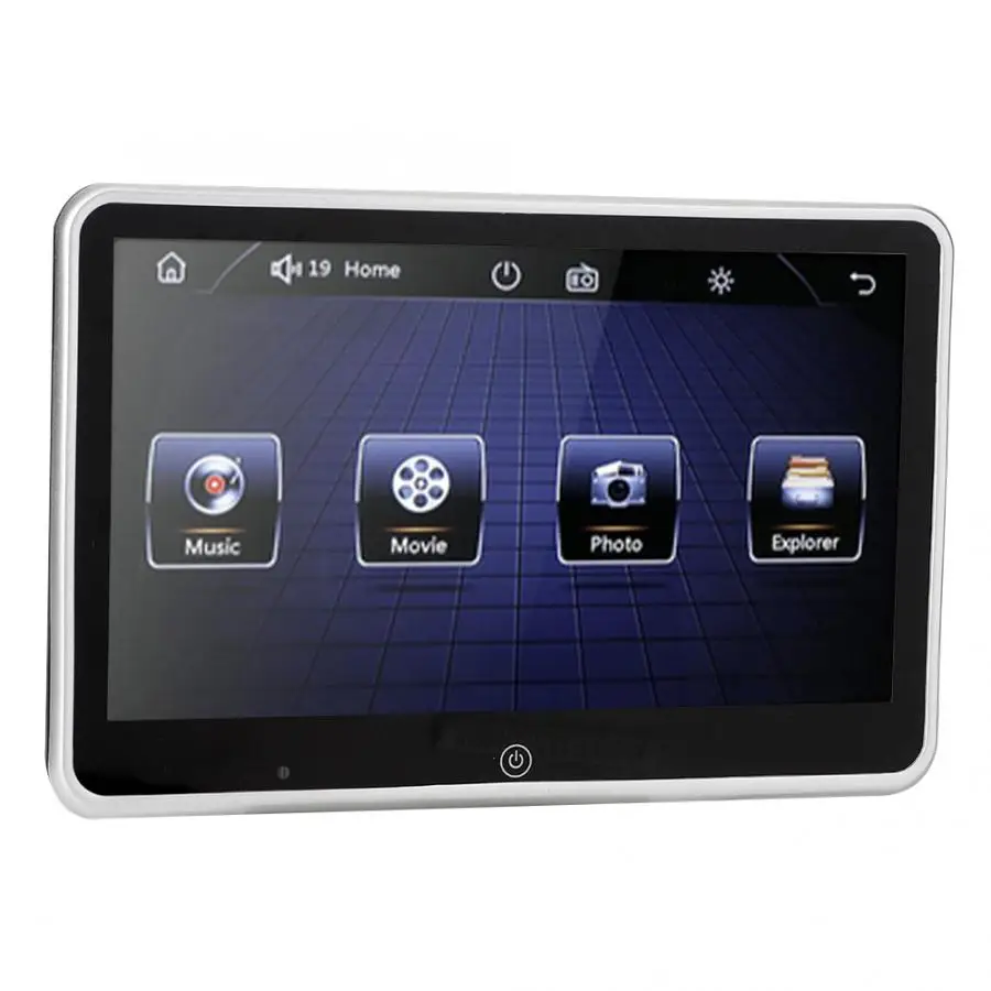 10.1in Bluetooth Car Headrest Monitor MP5 HD 1080P Video Screen Multimedia Audio Player MP5 Car Accessories