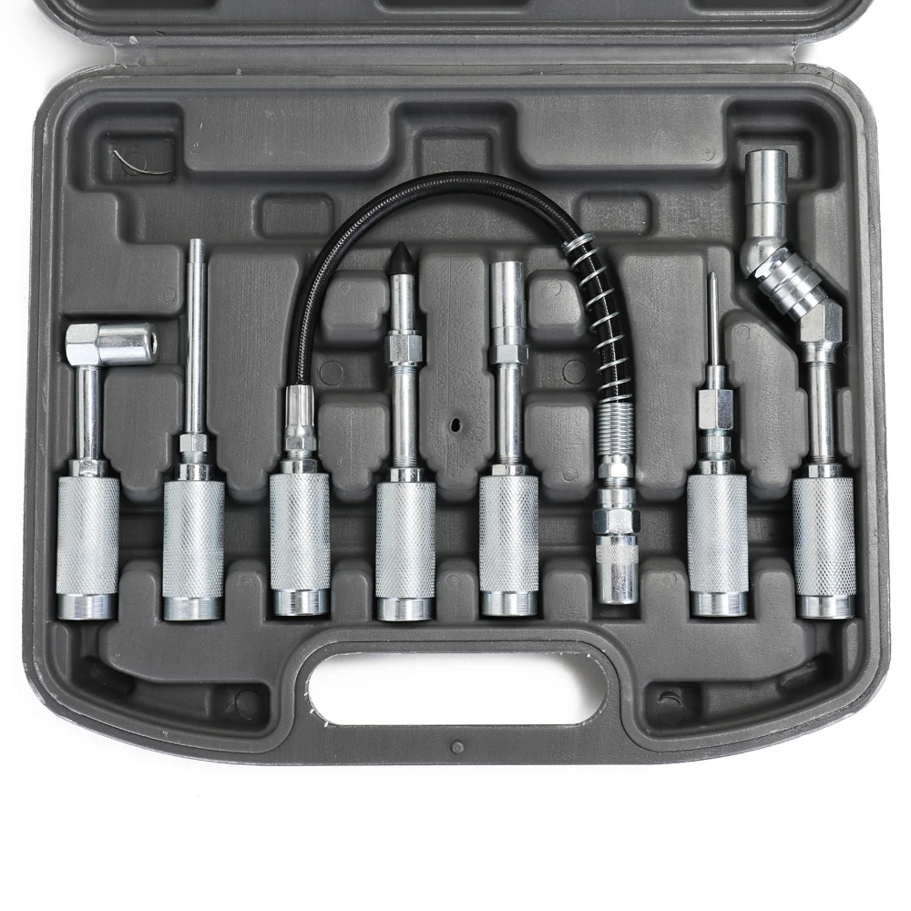 

7PCS Grease Device Set Professional High Accuracy Accessories Humanized Design Lubricating Tool