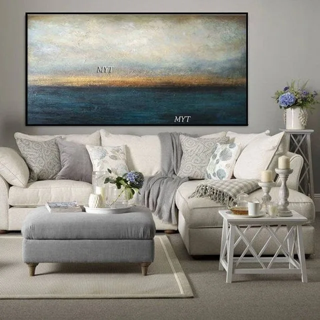 MYT картина маслом на холсте украшение комнаты Современная 100% ручная нарисованная