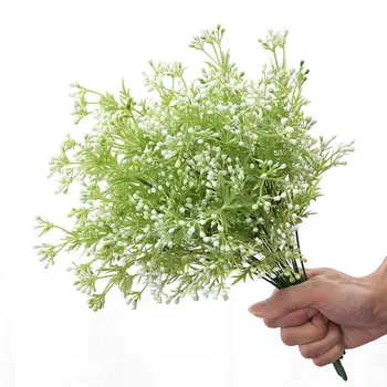 

Artificial Plant Stem Lifelike Snowberry Artificial Flower Faux Plant Branch for home decor tropical искусственные растения 36cm