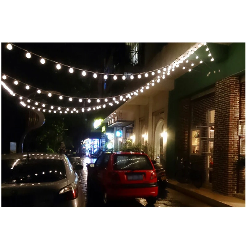 Outdoor String Edison LED Bulb IP44 Transparent Colorful Romantic Atmosphere Holidays Decorative