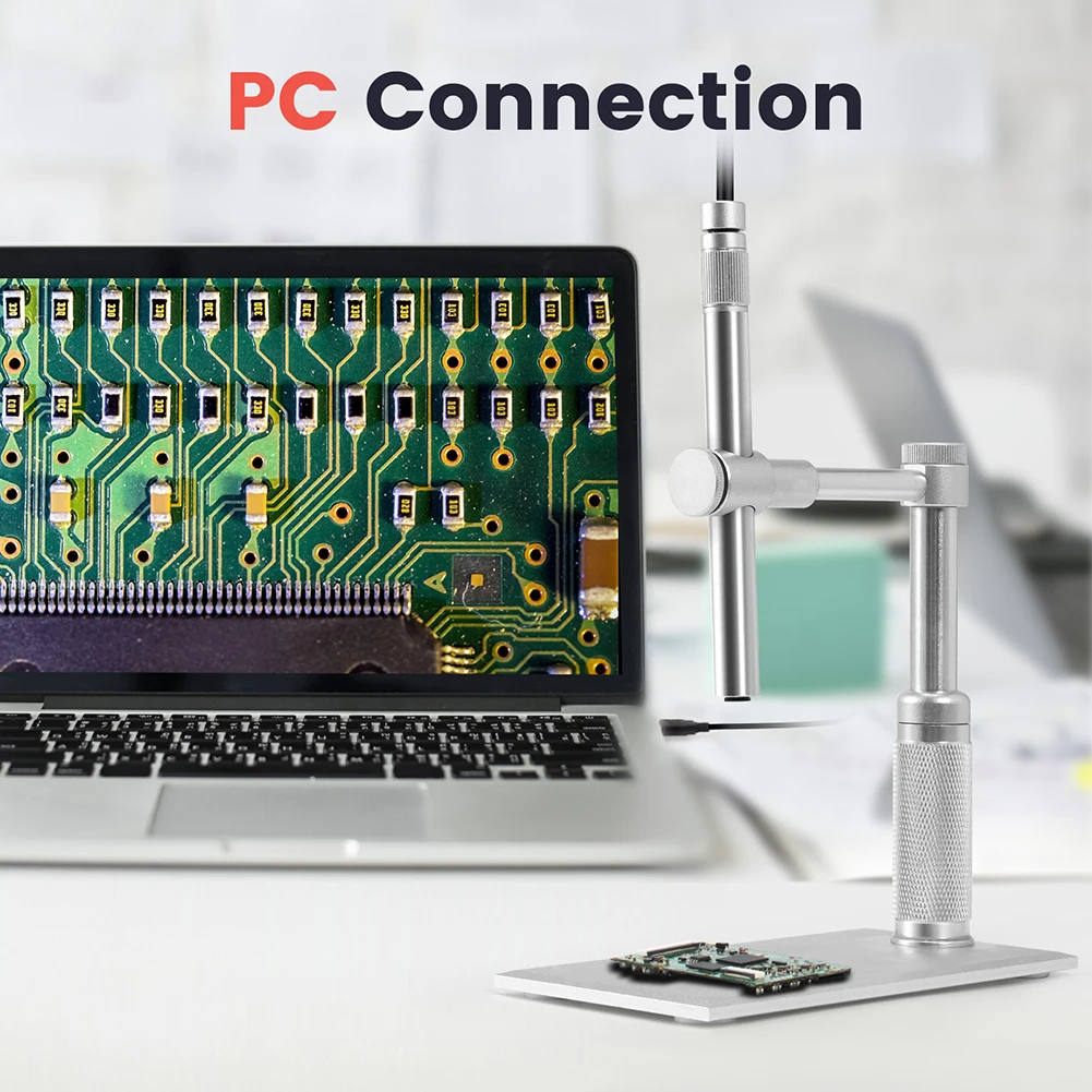 Andonstar-A1 2MP USB 디지털 현미경 500x 직경 12MM 내시경 비디..