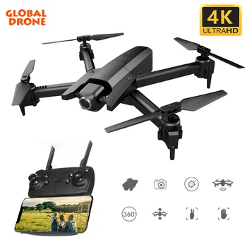 

Global Drone GW106 4K Professional Drones with Camera Hd RC Helicopter Educational Toys Opitical Flow Drons FPV Quadcopter