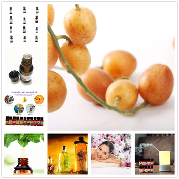 

10ml Pure Essential Oils for Aromatherapy Diffuser Air Fresh Tea Tree Eucalyptus Sandalwood Frankincense Clausena lansium Oil