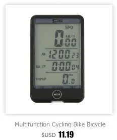 29 Functions Water-resistant Sunding Wireless Cycling Bike Bicycle Computer Speedometer Odometer Stopwatch