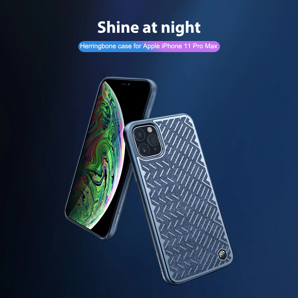 Для iPhone 11 Pro Max чехол NILLKIN Striker чехол PC светоотражающий спортивный стиль задняя крышка для Apple iPhone 11 PRO MAX/11 PRO/11 чехол
