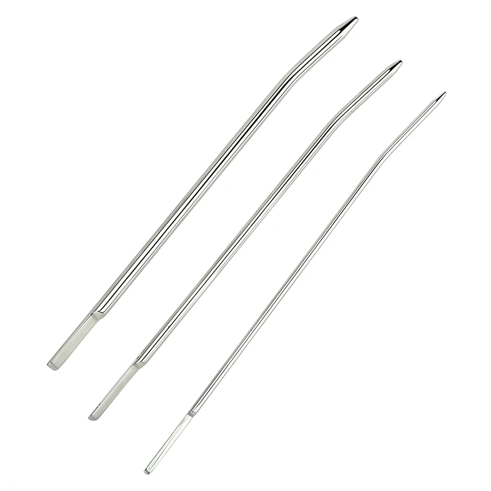 Device Male Chastity Stainless Steel  Plug Urethral Dilators Catheters Sounds Medical Themed Sex Toys for_voghion.com