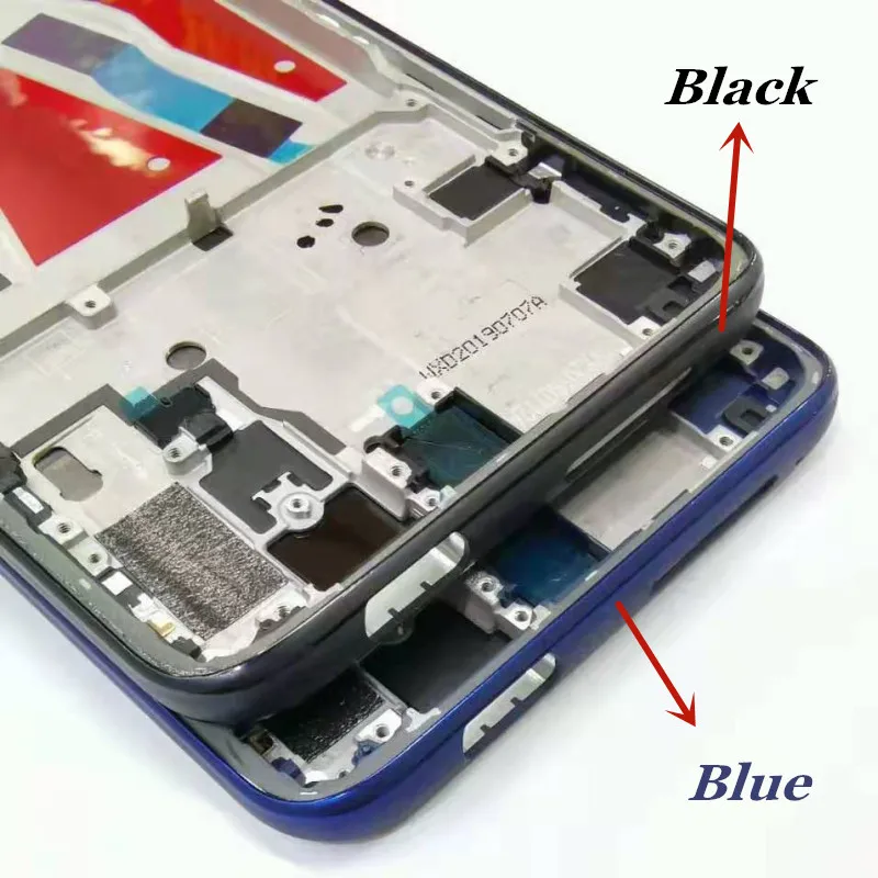 10 PCS Original For Huawei Honor 9X Middle Frame LCD Supporting Plate Housing Front Bezel Faceplate Bezel Repair Part Ment