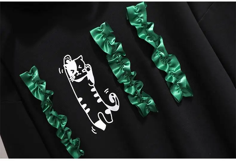2XL-6XL плюс размер Осенняя Женская толстовка с капюшоном хлопковый Повседневный пуловер с длинными рукавами и буквенным принтом 5XL большой размер зимняя Толстовка Топы