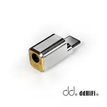DD ddHiFi TC35B USB type C إلى جاك 3.5 كابل محول ل أندرويد الهاتف المحمول هواوي شاومي ممن لهم فيفو سامسونج الخ ، 384 كيلو هرتز/32bit