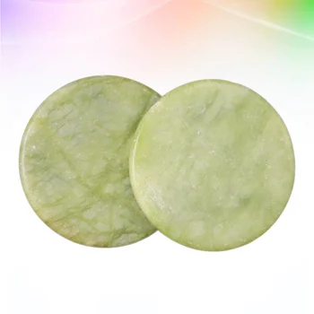 

10pcs Grafting Eyelashes Glue Jade Gasket Prefessional Fake Eyelashes Tool Natural Jade Eyelashes Extension Glue Gasket