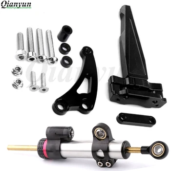 

Motorcycle Adjustable Steering Stabilizer Damper Mounting Bracket Kit Support For Honda CB650F CB 650F CB 650 F 2014-2018 2017