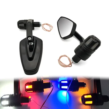 

Motorcycle handle mirror with Turn LED signal light For YAMAHA FZ1 FAZER FZ6 FAZER FZ6R FZ8 MT-07/FZ-07 XJ6 N / XJ6 DIVERSION