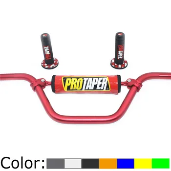 6065 Aluminum Motorcycle Handlebar 7/8" 22mm Motocross Moto Handlebar For 5mm tube thickness