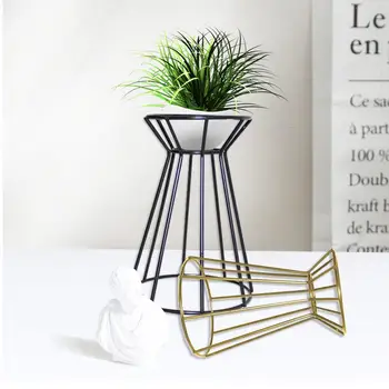 

Rustic Style Freestanding Hanging Double Diamond Shaped Metal Tillandsia Air Plants Rack Holder Planter Ornament