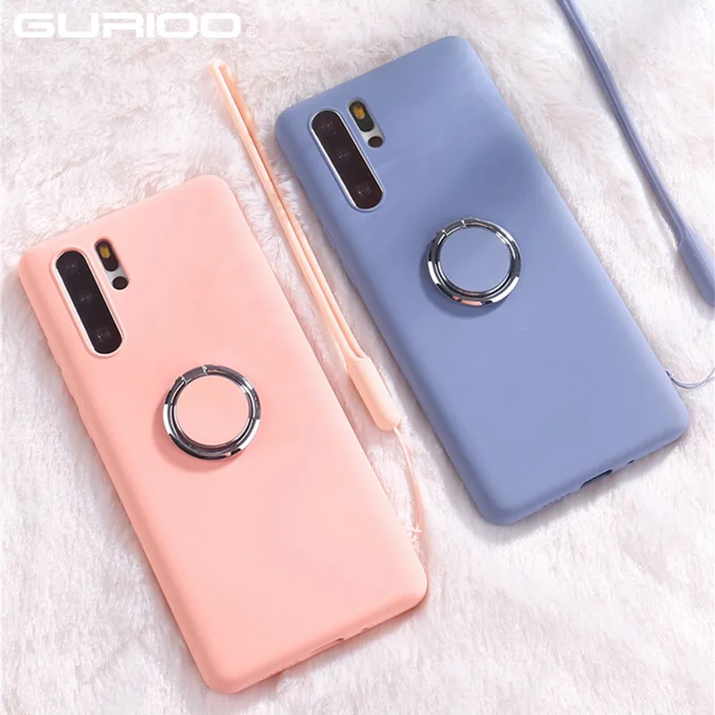 Жидкий силиконовый держатель кольцо чехол для samsung Galaxy S8 S9 S10 плюс S10E Note 8 9 10 Pro A10 A20