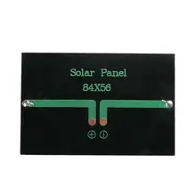 Cewaal 0,6 W 5V поликристаллическая солнечная панель зарядное устройство на солнечной батарее для сада свет уличного света