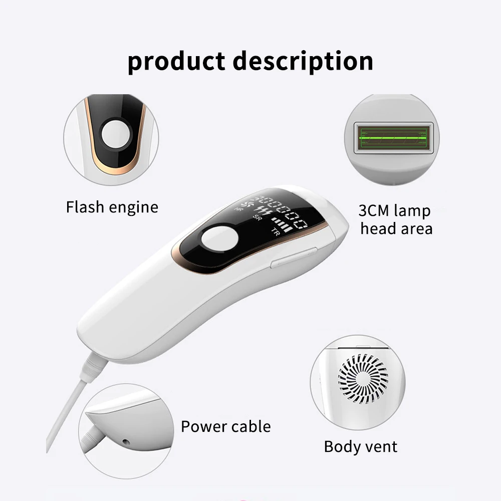 Laser Hair Removal Household Whole Body Photon Axillary Private Bikini Hair Removal Apparatus