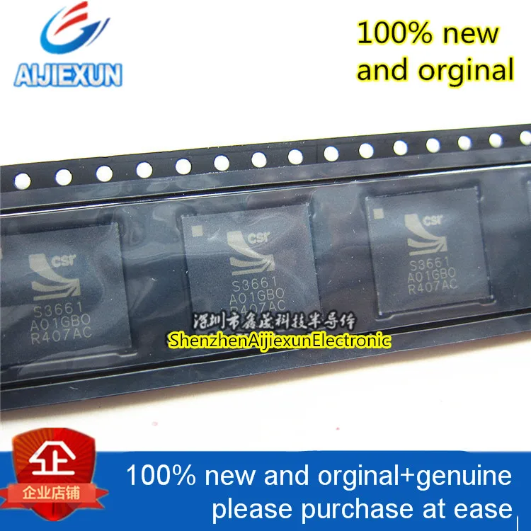 

2 шт., новинка 100%, оригинальная модель, Bluetooth чип, шелк-scrren S3661 CSRS3661, большой запас