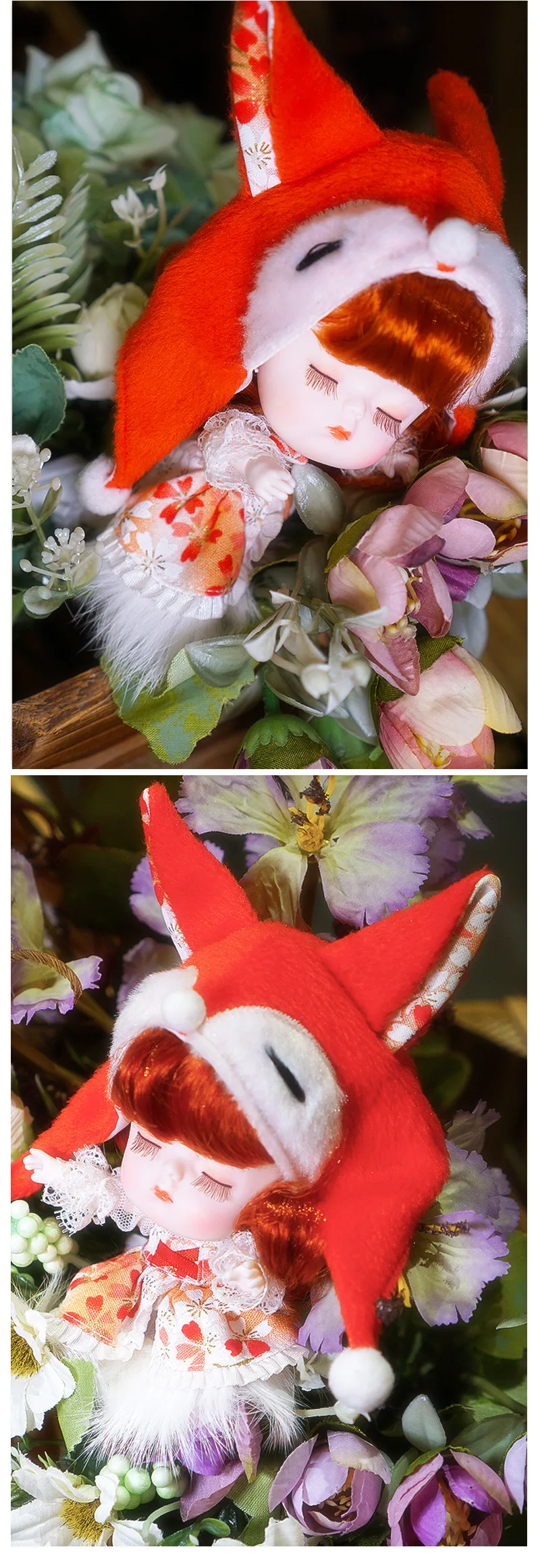 Dream Fairy 1/12 BJD кукла животные версия Додо кукла с волосами 14 см мини кукла 26 суставов тела милый детский подарок игрушка ob11