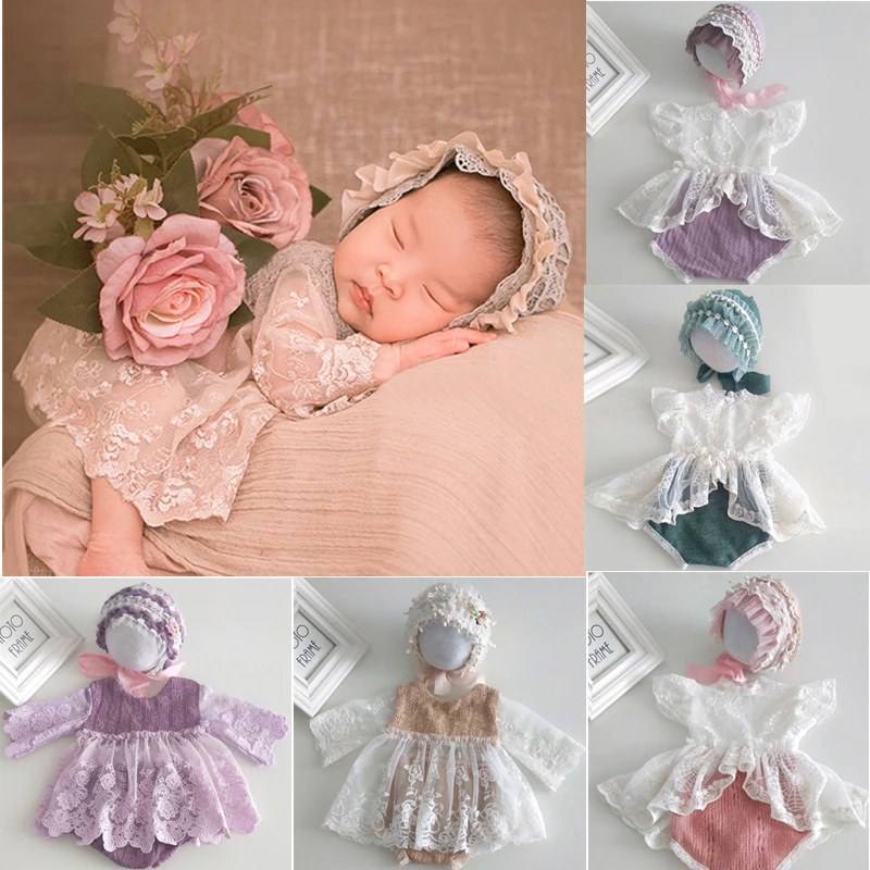 Infant Newborn Baby Girl Clothes Photography Baby Clothes Photo Shoot