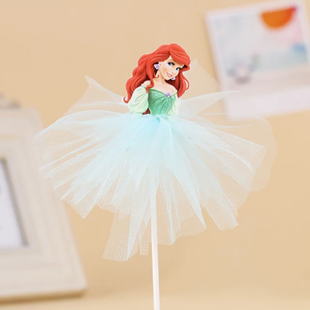 1pcs/Lot Frozen Elsa Anna Princess Cake Cupcake Toppers Cake Flag Girls Birthday Party Decoration Anniversaire Cake Supplies 1pc-Flag9