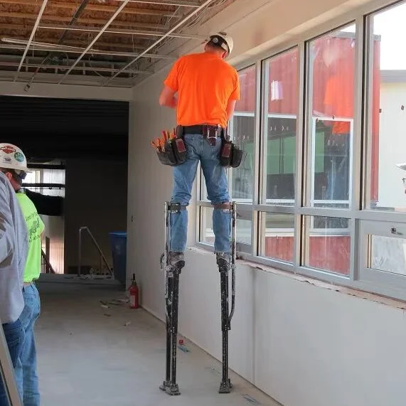 Multisize Stilts Adjustable Professional Aluminum Plastering Stilt