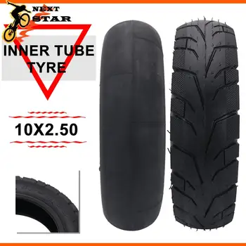 

10*2.5 Inner Tube Outer Tyre Pneumatic Tire inflatable 10x2.5 Bent Valve For Gas Electric Scooters E-bike Minibike Karting Wheel