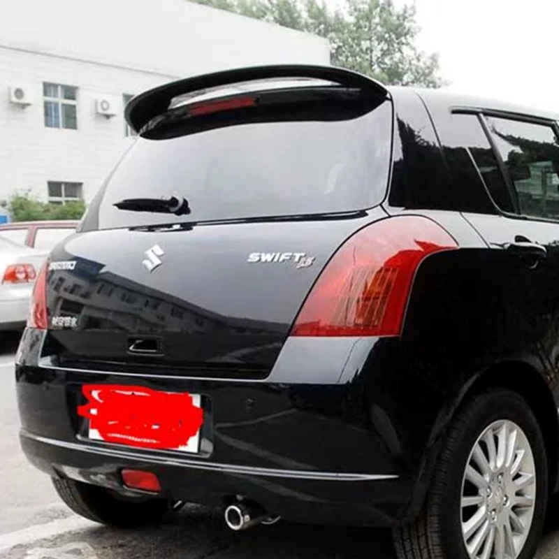 Для Suzuki Swift 2007 2008 2009 2010 2011 2012 2013 ABS багажник спойлер заднего крыла украшение в виде хвостового крыла для Suzuki Swift