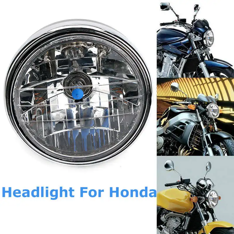 Мотоциклетная Передняя светильник для Honda Cb400 Cb500 Cb1300 Hornet 250 600 900 Vtec Vtr250 бег светильник