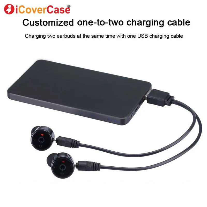 Bluetooth Earphone For iPhone X 8 Plus 7 6S 6 SE 5S 5 Wireless Earphones Heavy Bass Earpieces HIFI Headsets Earbuds With Mic