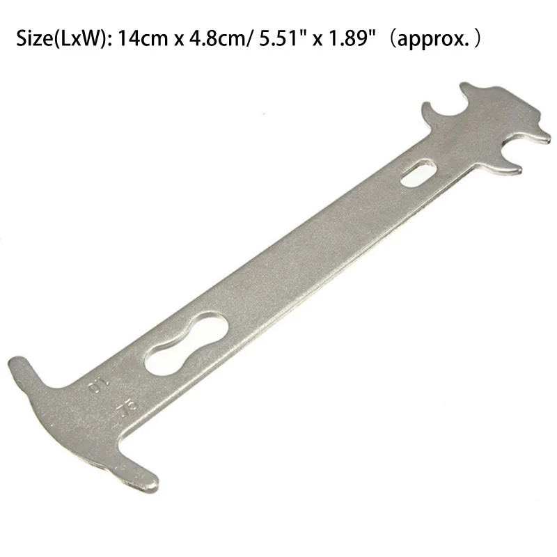 Top Bicycle Bike Chain Wear Indicator Tool Chain Gauge/Repair Checker Portable New 3