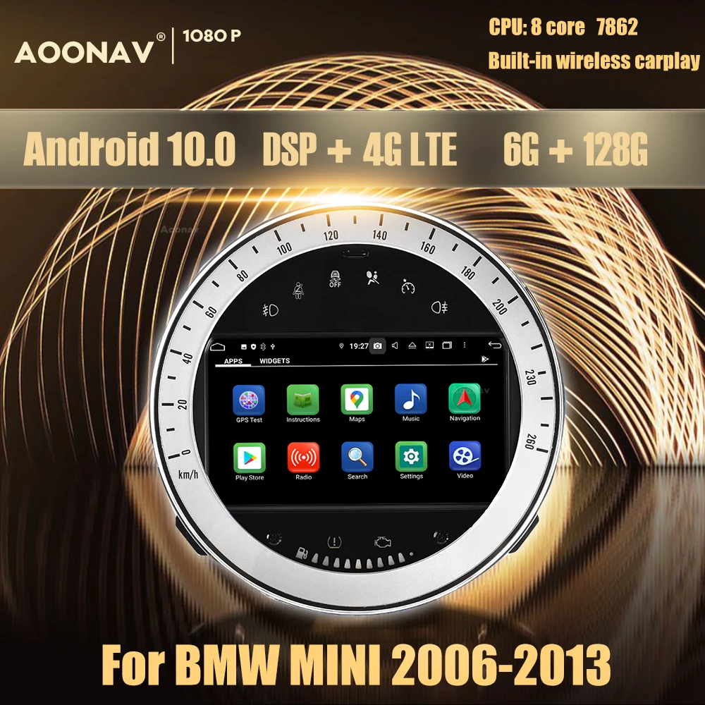 Car Radio for BMW Mini r60 r61 Countryman 2006 2013 2Din Car Stereo ...