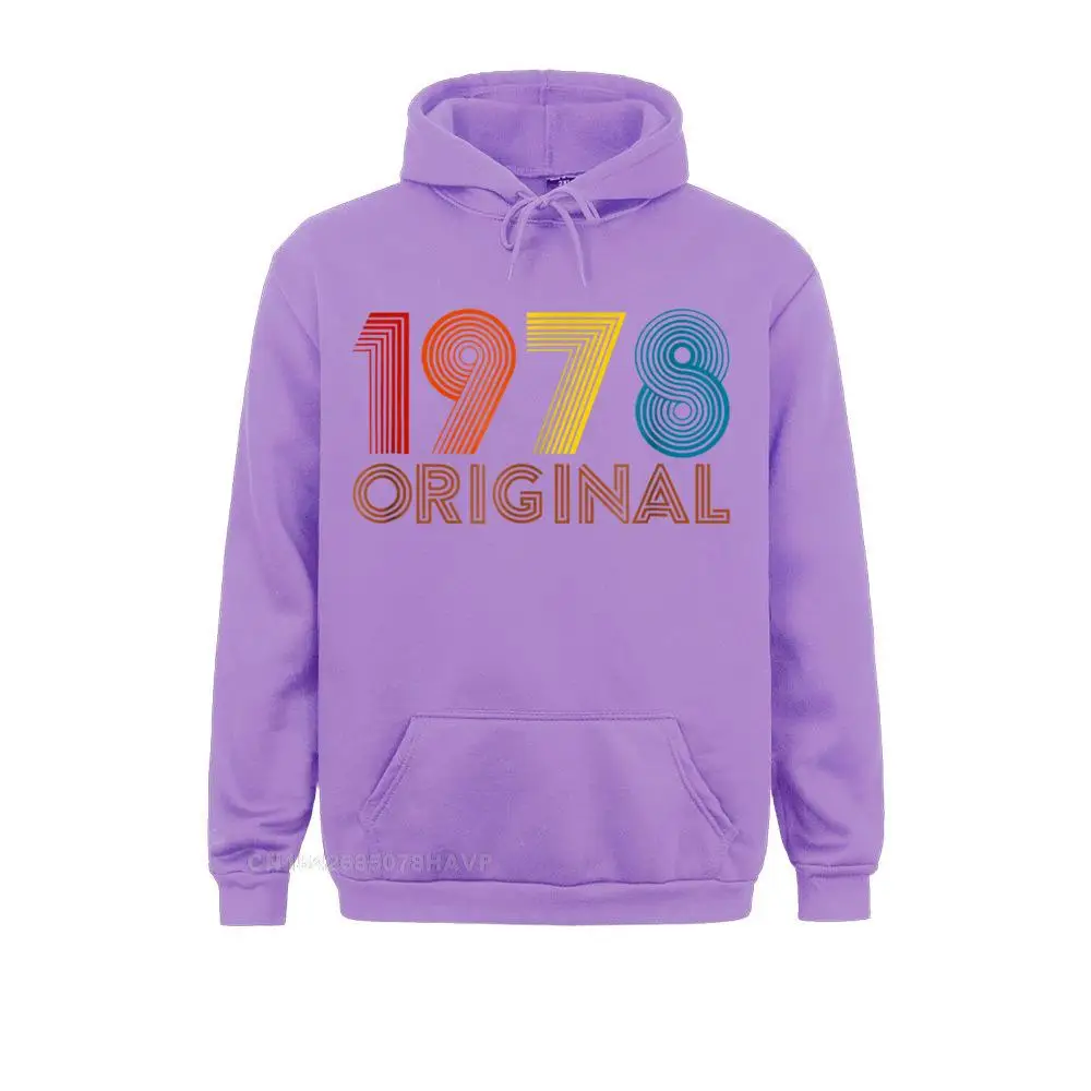 40th Birthday Gift Vintage 1978 T-Shirt For Men and Women__A10369 Men Long Sleeve Hoodies Birthday Mother Day Sweatshirts Prevailing Sportswears 40th Birthday Gift Vintage 1978 T-Shirt For Men and Women__A10369purple