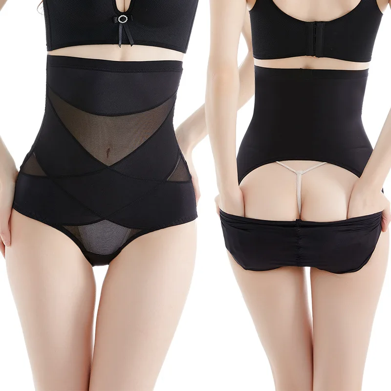

Women High Waist Body Shaper Panties Seamless Butt Tummy Belly Control Waist Slimming Pants Shapewear Girdle Thin Abdomen Hips