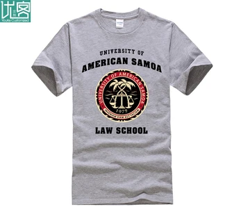 

BCS - University of American Samoa Law School T-Shirt Tops Men's O-shirts