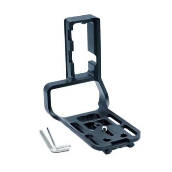

IG-1/4 Inch Vertical Quick Release L Plate L Bracket Holder for Canon 1DXII 1DX Quickly changing from landscape mode to Portrait