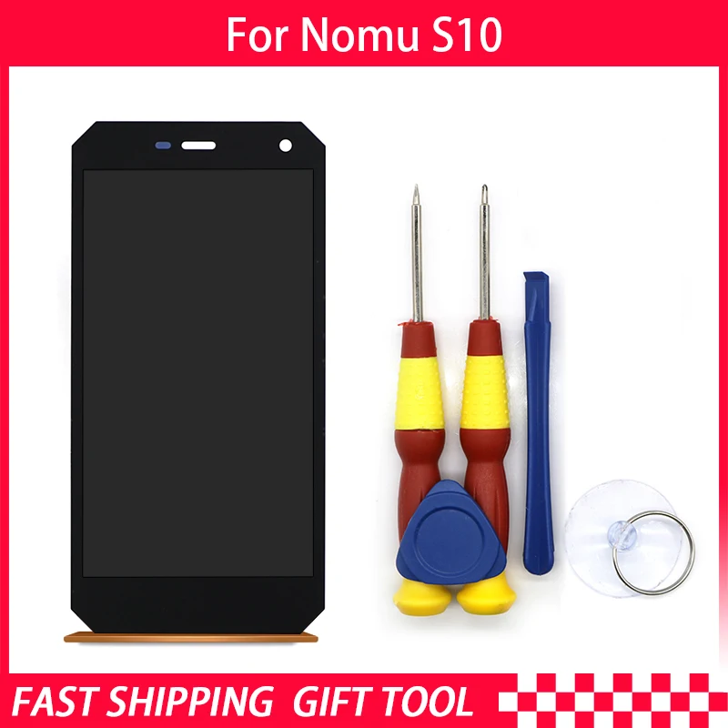 Новый оригинальный сенсорный экран ЖК-дисплей ЖК-экран для Nomu S10 запасные части +