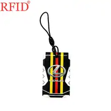 UID S50 1K 13,56 Mhz брелок сменная перезаписываемая Карта IC Cad логотип автомобиля падение клей водонепроницаемый брелок для контроля доступа 1 шт