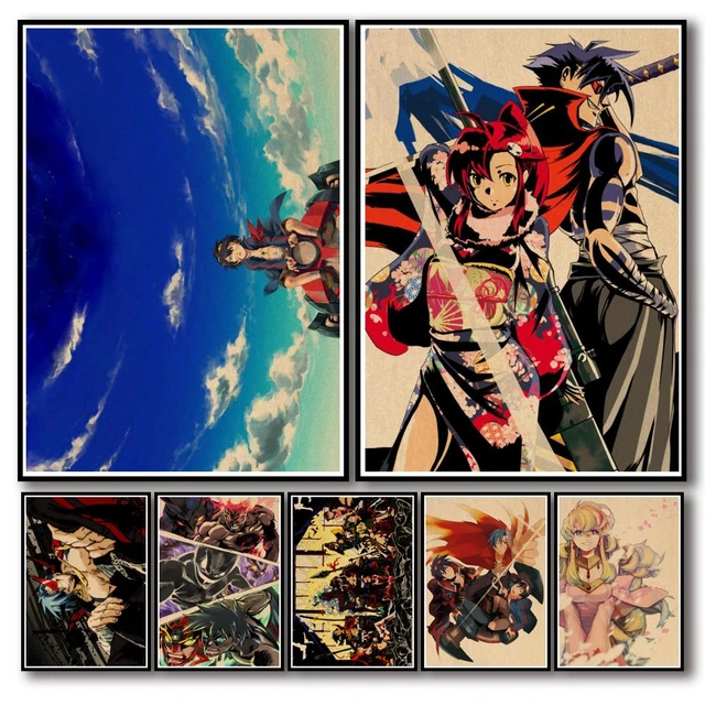 A Legacy Grey Version:Tengen Toppa Gurren Lagann Anime/Manga Poster for  Sale by vertei