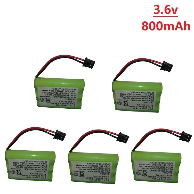 3 6 v Перезаряжаемые беспроводной телефон батарея для uniden BT 909 BT909 * AAA металл