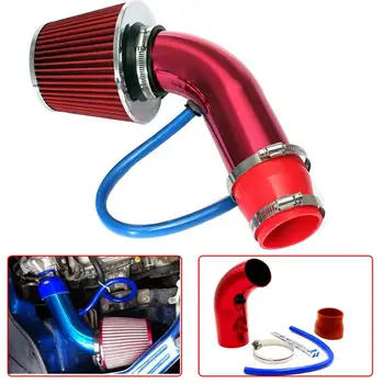 

EIDRAN 3" Air Intake Kit Pipe Diameter Cold Air Intake Filter+ Clamp+ Accessories