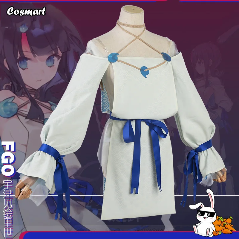 Fate/Grand Order FGO Utsumi Erice Lancer белое красивое платье Косплей Костюм Хэллоуин костюм для